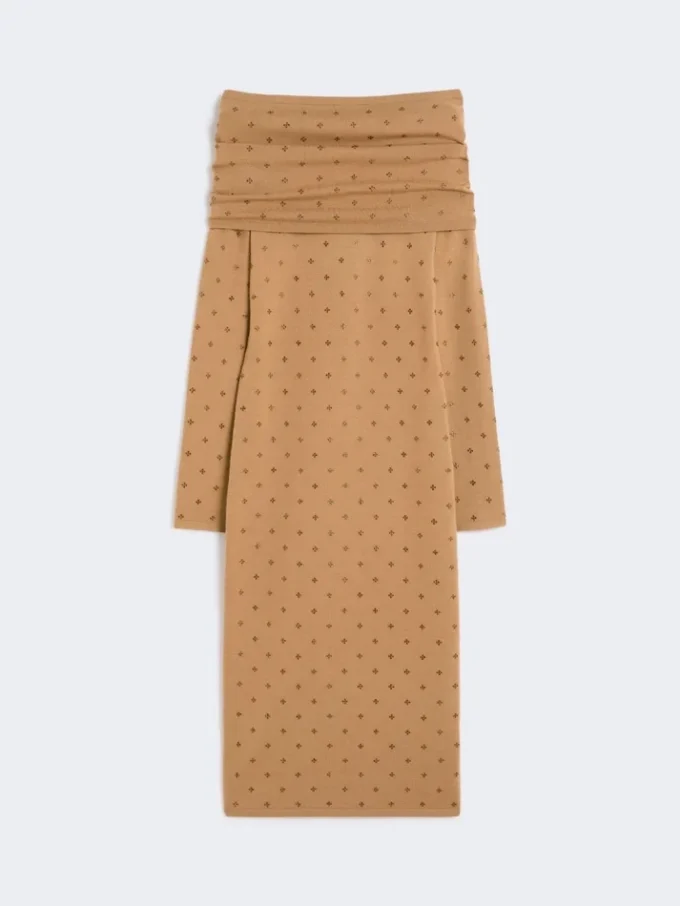 Wool yarn dress, skin dore Wool yarn dress, skin dore